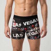 Boxers imprimés numériquement pour hommes, sous-vêtements respirants en tricot, streetwear décontracté