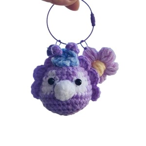 Crochet Fox <strong>Frog</strong> Toys <strong>Knitted</strong> Plant Fruit Vegetable Flower Animal Cartoon Plush Toys Thread Hook Doll Pendant Handmade Ornament - Product Image 5