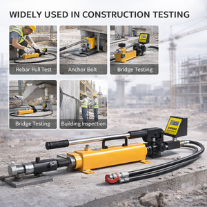 جهاز اختبار سحب هيدروليكي للبناء، معدات اختبار سحب مسامير التثبيت لمعدات اختبار البناء - Product Image 2
