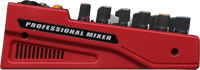 Mixer Audio Konsol Siaran Mini 4/6 Kanal Harga Pabrik TM untuk KTV Keluarga dengan Micro-USB Metal Prosesor Efek 256 Rekaman