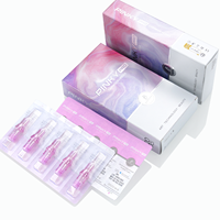 Иглы для перманентного макияжа Biomaser Pinky Pro с сертификацией CE, 20 шт./упаковка, стерилизованные, для татуажа бровей