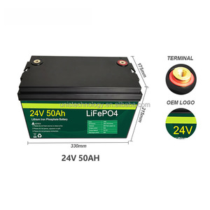 Paquete de Baterías Recargables Lifepo4 de 12V 24V 50Ah 100Ah 200Ah con BMS para Sistema Solar, Automóvil, Scooter, Motocicleta, Barco - Product Image 2