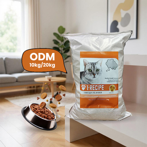 ODM Pollo Sabor Gato trata 10kg/20kg Proteína natural Comida seca para mascotas al por mayor - Product Image 1