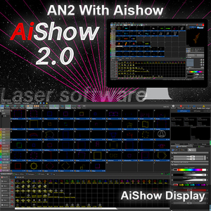 20w 30w Outdoor IP65 IP54 Rgb 3D Animation logo Effect Professional Programmable Ilda Show Projector - Product Image 5