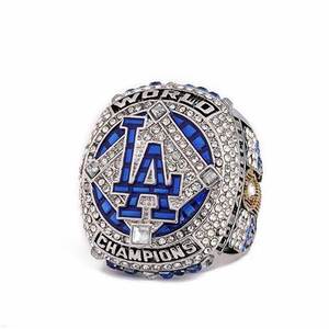 Dernier 2020 Officiel <span class=keywords><strong>LA</strong></span> Dodgers Major League Baseball Championship Anneaux Pour Hommes Papa Fête Des Pères Bijoux Cadeau - Product Image 5