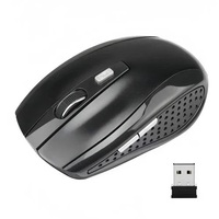 Souris de jeu LED bon marché à trois niveaux de DPI, antidérapante, avec rouleau et éclairage coloré réglable