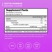 Vente en gros de bonbons végétaliens à la biotine complexes vitamines minéraux pour cheveux peau ongles santé favorise la production de kératine pour adultes adolescents