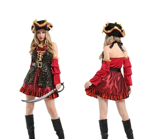 Consegna diretta <span class=keywords><strong>In</strong></span> fabbrica: elegante <span class=keywords><strong>Costume</strong></span> da Cosplay per adulti di Halloween per feste di fantasia pirata femminile nei libri - Product Image 3