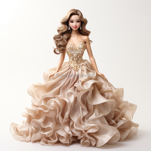 Giocattoli dollaro promozione ragazza Fashionista giocattoli bella bambola Asst bel giocattolo Set bambole amorevoli - Product Image 2