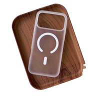 Coque magnétique style Ins pour 18 Pro Max, toucher soyeux, finition mate antidérapante, moulage par injection, protection pour la série 18