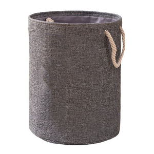 Cesto per Bucato Pieghevole in Poliestere di Grande Capacità con <span class=keywords><strong>Design</strong></span> Portatile con Manico in Corda di Cotone, Utilizzato per Conservare Vestiti Sporchi - Product Image 2