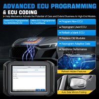 Upgrade XTOOL D9SPro Car Diagnostic Tools Online Programming Key Programming Active Test 45 Services CAN FD DoIP Car Scanner