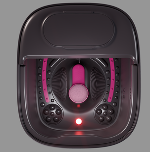 Spa de Pies Plegable Smart Space Bubble <span class=keywords><strong>Mate</strong></span>, con Mantenimiento de Calor, Masaje de Burbujas con Piedra Pómez, <span class=keywords><strong>3</strong></span> Accesorios y Protector Contra Salpicaduras - Product Image 2