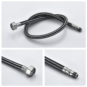 Manguera de Entrada de Alta Presión Trenzada de Acero Inoxidable 304, Conexión de Agua Fría y Caliente para Inodoros y Calentadores de Agua, 4 Puntos, Uso Doméstico - Product Image 4