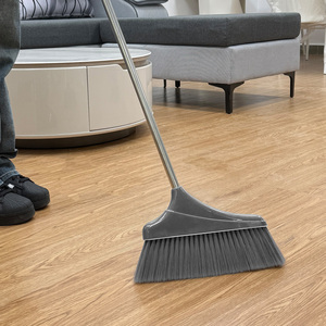 Outils de nettoyage domestique en gros : <span class=keywords><strong>Balai</strong></span> et serpillière en acier inoxydable avec tête pour poils d'animaux, poils doux et manche en plastique - Product Image 1