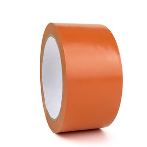 Ruban de plâtrage en PVC orange imperméable pour une utilisation en extérieur et des projets d'étanchéité à haute durabilité - Product Image 1