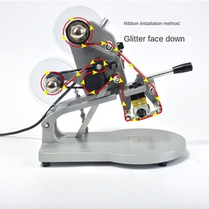 <strong>Manual</strong> Color Ribbon Hot Date <strong>Printer</strong>, Hand Pressure <strong>Coding</strong> Machine - Product Image 2