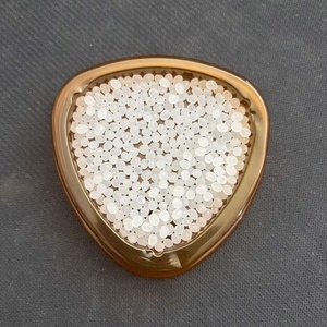 Base de plantas naturales Fibras de caña de azúcar Ácido poliláctico 100% Ácido poliláctico biodegradable PLA Gránulos de gránulos Materia prima plástica - Product Image 4