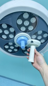 LKLED-500 năm lỗ hoạt động dọc chiếu sáng điện phẫu thuật đèn đơn mái vòm di động đèn hoạt động bóng đèn - Product Image 2