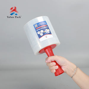 Film étirable industriel transparent souple LLDPE Yalanpack, résistant à l'humidité, isolation électrique, film étirable manuel de qualité supérieure - Product Image 1