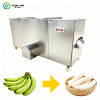 Kleine industriële machine voor het schillen van groene bananen en plantains