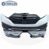 Componentes Frontales al por Mayor 2020-2022 para Honda CR-V: Parachoques Completos con Parrilla, Ventilador de Radiador, Luces Antiniebla y Faros LED