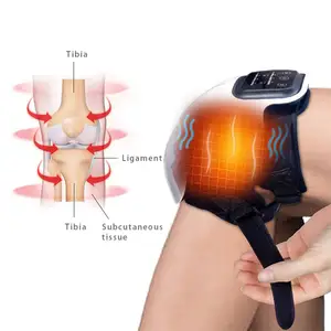 振動加熱膝マッサージャー磁気療法関節理学療法鎮痛膝マッサージ