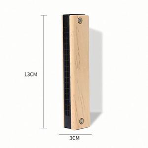 Juguetes Musicales Educativos de Madera para Niños al por Mayor, Mini Armónica con Color Personalizado y Logotipo Personalizado en Forma de Dibujos Animados - Product Image 3