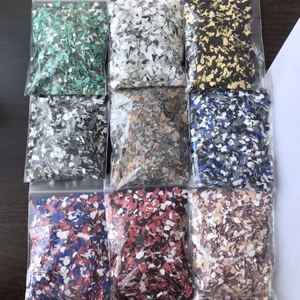 Flocons de mica époxy de haute qualité 1-3mm/3-5mm pour revêtements de sol de garage, peinture intérieure/granit - Échantillons gratuits disponibles - Product Image 1