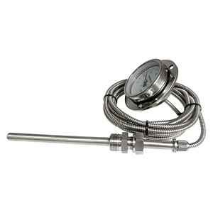 स्टेनलेस स्टील केशिका Bimetal थर्मामीटर गेज - Product Image 3