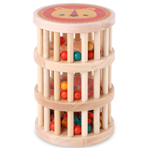 Jouet musical sensoriel éducatif en bois CPC CE Classic Rainmaker pour enfants et tout-petits : labyrinthe et jeu de précision Rain <span class=keywords><strong>Rush</strong></span> - Product Image 1
