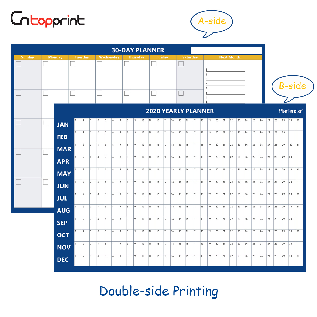 36x48 inch Jumbo Large Big Size Reusable Dry Wet Erase Paper Poster Wall Calendar Other Boards for Office