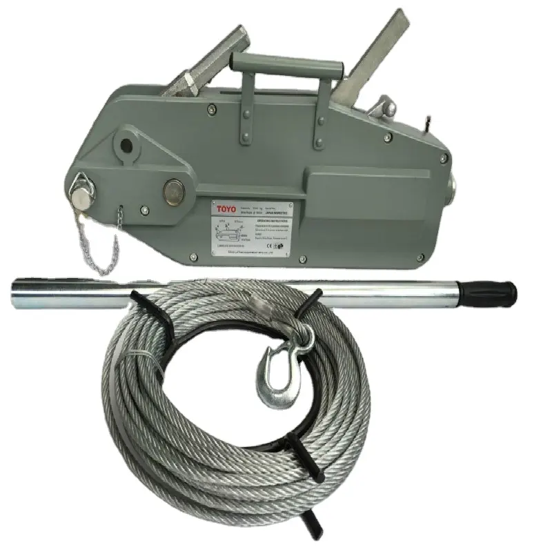 0.8Ton Tirfor Cavo Estrattore, Leva manuale Verricello