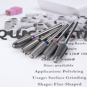 Fraise conique en carbure de tungstène Safety Volcano pour le retrait de gel acrylique, embouts de ponceuse à ongles électrique pour manucure - Product Image 2