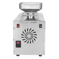 Pressoir automatique à huile en acier inoxydable K18, Machine de pressage à domicile/Commercial pour huile d'arachides