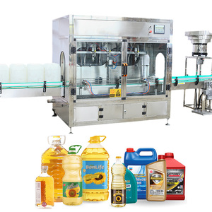 Machine de remplissage pour bouteilles d'huile, pour huile de soja, Olive, palmiers, maïs et tournesol, cuisson pour fond d'huile des plantes - Product Image 4