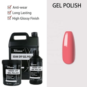 500G 1KG Gel de Uñas a Granel para Remojar, Recarga de Esmalte en Gel, Base y Capa Superior, Gel de Resina Vegetal Natural UV LED para Salón de Uñas, OEM, Marca Privada - Product Image 1