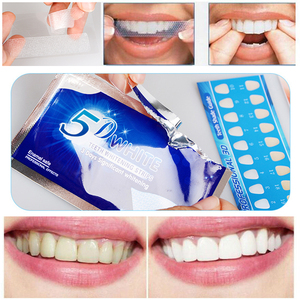 Bandes de blanchiment des dents en gel OEM <span class=keywords><strong>5D</strong></span> kit dentaire blanc bandes de soins d'hygiène buccale pour fausses dents facettes gel blanchissant pour dentiste - Product Image 2