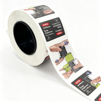 Kunden spezifische Hände desinfektion aufkleber Produkte für den täglichen Gebrauch Drucken von Klebstoff Wasserdicht Matte Wash Care Type Kunden spezifisches Etikett