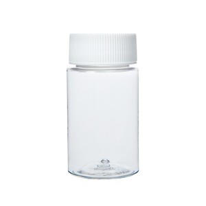 Botellas <span class=keywords><strong>de</strong></span> PET Transparentes <span class=keywords><strong>de</strong></span> Boca Ancha <span class=keywords><strong>de</strong></span> 60 ml para Cápsulas Farmacéuticas con Tapa <span class=keywords><strong>de</strong></span> Rosca para Champú y Uso Cosmético, Impresión Serigráfica - Product Image 1