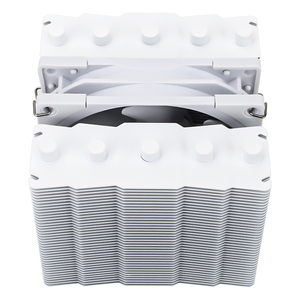 Enfriador <span class=keywords><strong>de</strong></span> CPU Thermalright Silver Soul 110 <span class=keywords><strong>BLANCO</strong></span> 2025, Torres Dobles, 5 Tubos <span class=keywords><strong>de</strong></span> Calor, Tecnología AGHP para Gabinete <span class=keywords><strong>de</strong></span> Computadora, Gran Venta - Product Image 3