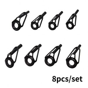 Orjd 40 pièces/lot Kit de réparation de guides de canne à pêche DIY, anneaux de guidage pour la construction de <span class=keywords><strong>cannes</strong></span> à pêche - Product Image 2