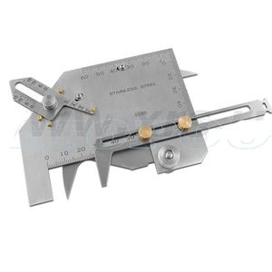 WGU-8M Roestvrijstalen Lasnaad Meter Nonius Remklauw Inspectie Gauge Lashoek Liniaal - Product Image 2