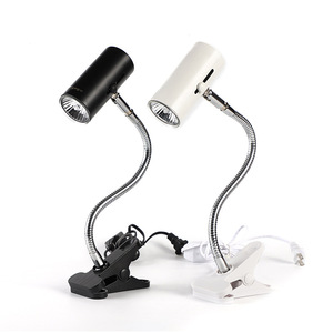 Reptile Basking Lamp With <b>Timer</b> Dimmable Full Spectrum Heating <b>Light</b> For Turtle Pet Stainless Steel ABS Spiral Design - Product Image 2