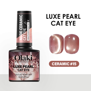 Esmalte de <span class=keywords><strong>Gel</strong></span> para Uñas Efecto Ojo de Gato Cerámico Nude Anchor de 15ml, Fórmula que Embellece y Fortalece con Beneficios para el Cuidado de las Uñas y Remoción sin Daños - Product Image 4