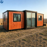 Maison conteneur préfabriquée Honlu 2026 au design moderne, sur mesure, de 10, 20, 30 ou 40 pieds, avec décoration intérieure complète