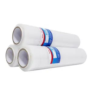 Factory-Pe LDPE Stretch Film Roll Transparent Soft Stretch Jumbo Packaging Materials for Industrial Wrapping & Packing