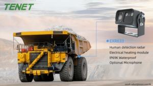 卓越的1080P AHD摄像机IP69K防水内置雷达电加热模块支持红外通用，适用于所有卡车 - Product Image 6