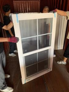 Villa Home Manual New Design <strong>Double</strong> Whole Sale Glazing Pane Fixed Top-Hung <strong>Awning</strong> Sliding Aluminum PVC Window - Product Image 3