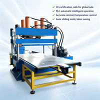 Presse de vulcanisation hydraulique à commande PLC automatique pour la production de tapis de sol en caoutchouc, de dalles en caoutchouc et de tapis de gym